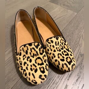 J Crew Leopard Print Women's Loafers